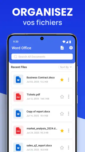 Saisir un Document Word Office screenshot 7