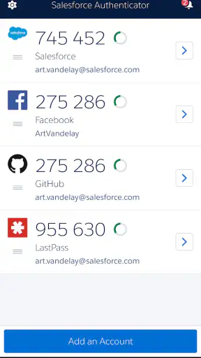 Salesforce Authenticator screenshot 3