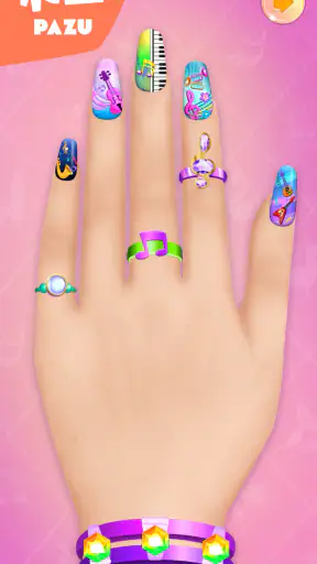 Salon de manucure pour filles screenshot 6
