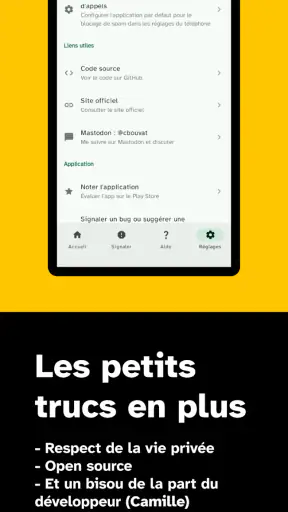 Saracroche : bloqueur d'appels screenshot 4