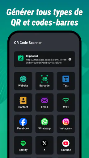Scanner de code QR screenshot 6