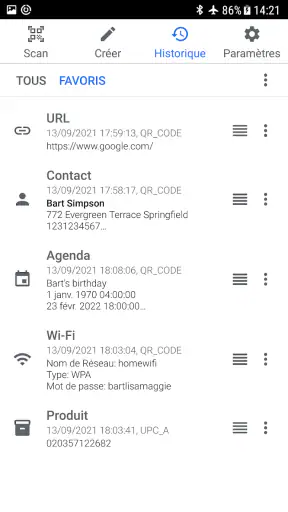 Scanner QR code screenshot 10