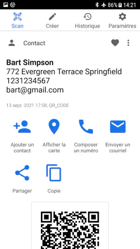 Scanner QR code screenshot 3