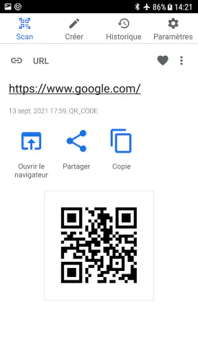 Scanner QR code screenshot 9
