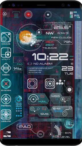 Sci-Fi Themes screenshot 11
