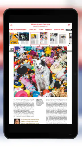 Sciences et Avenir magazine screenshot 10