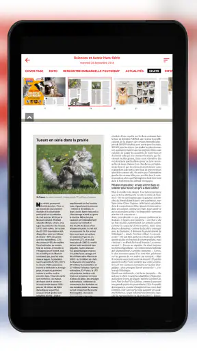 Sciences et Avenir magazine screenshot 11