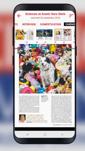 Sciences et Avenir magazine screenshot 4
