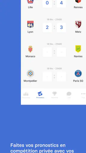 Scorecast Classique screenshot 2