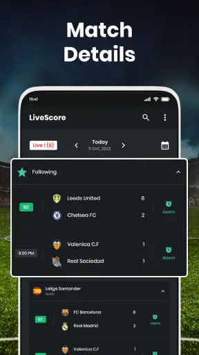 Score en direct: Résultat foot screenshot 3