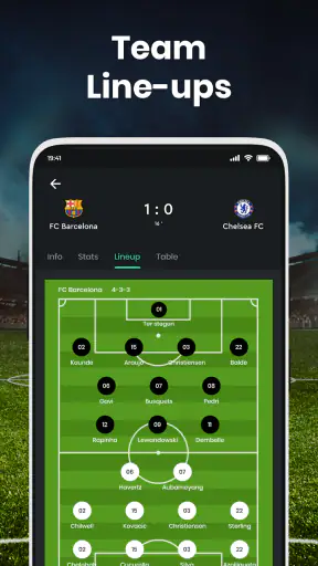 Score en direct: Résultat foot screenshot 4