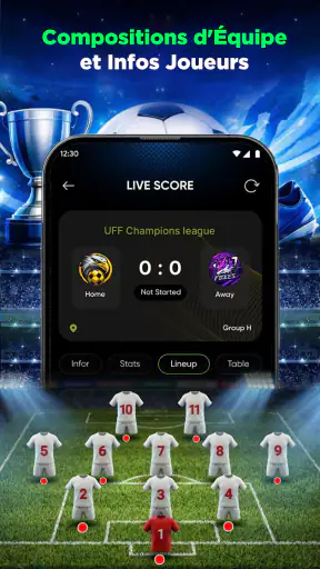 Scores Foot en Direct & Actus screenshot 10