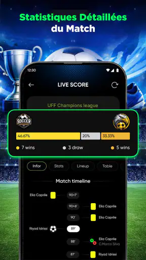 Scores Foot en Direct & Actus screenshot 2