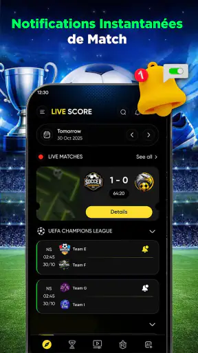 Scores Foot en Direct & Actus screenshot 7