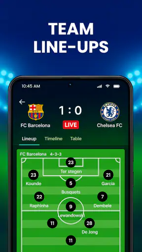 Scores Football en Direct screenshot 3