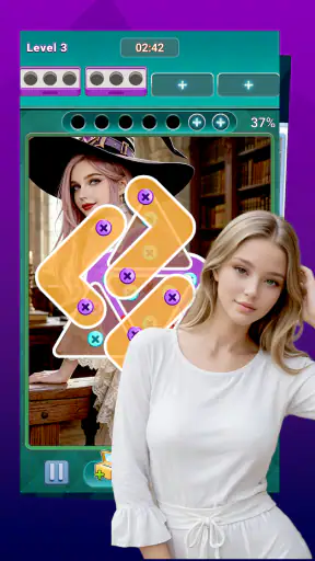 Screw Witch: Girl's Spell screenshot 4