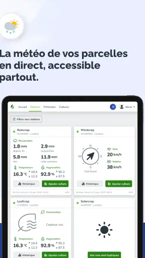 Sencrop météo des agriculteurs screenshot 10
