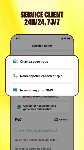 Sendwave Transfert d’Argent screenshot 6