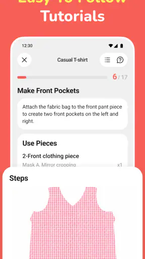 Sewpal: Sewing Pattern & Guide screenshot 10