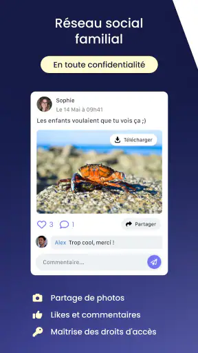 Shared, organisation famille screenshot 7