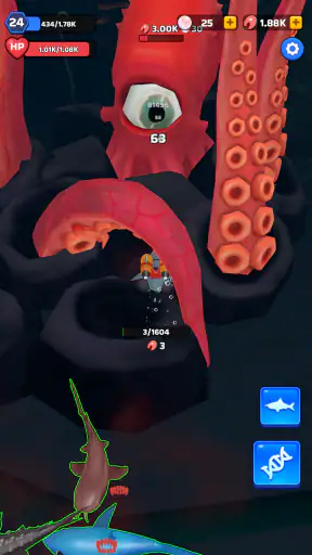 Shark Universe：Monde de Survie screenshot 8