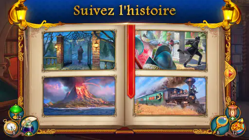 Sherlock・Objets cachés・Match-3 screenshot 6
