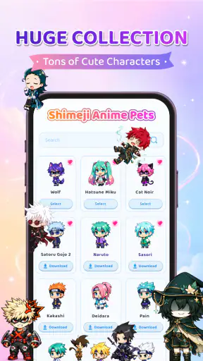 Shimeji: Anime Pets On Screen screenshot 2
