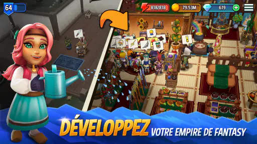 Shop Titans : Crafting Tycoon screenshot 1