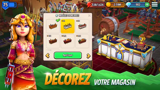 Shop Titans : Crafting Tycoon screenshot 9