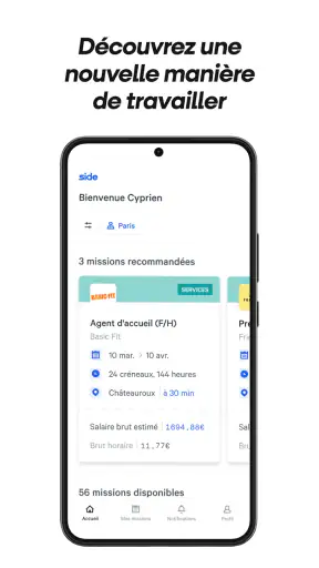 Side - intérim et job étudiant screenshot 8