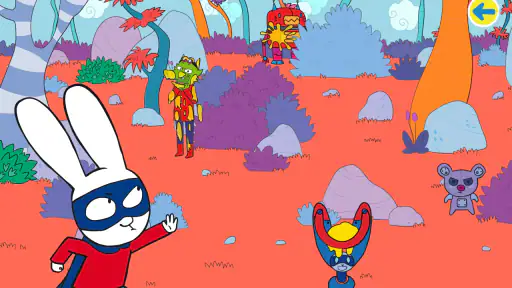 Simon Super Lapin et Pr. Wolf screenshot 2