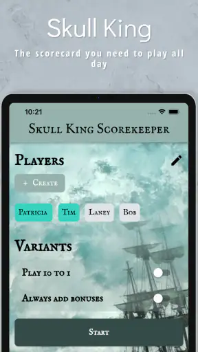 Skull King Scorer screenshot 4