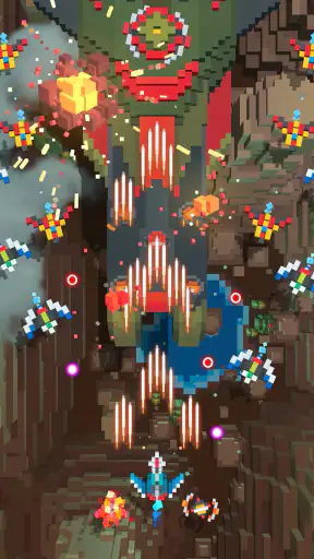 Sky Wings VIP : Pixel Fighters screenshot 10