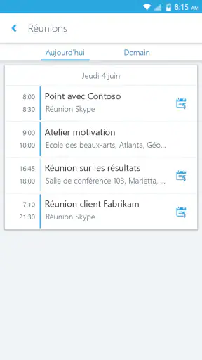 Skype for Business for Android screenshot 3