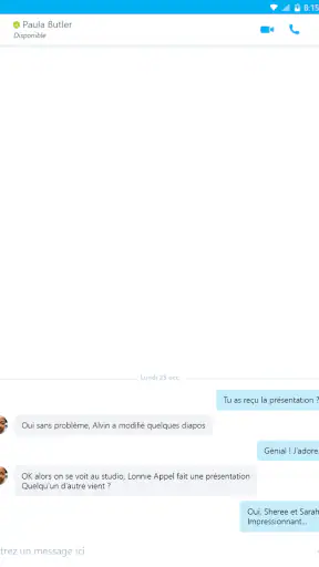 Skype for Business for Android screenshot 7