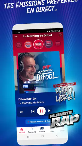 Skyrock - Radio et Podcast screenshot 2
