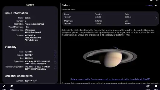 SkySafari 7 Plus screenshot 10