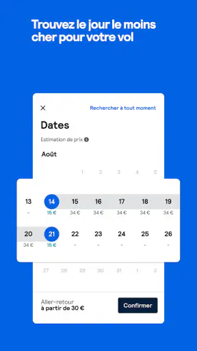 Skyscanner Vols Hôtels screenshot 2