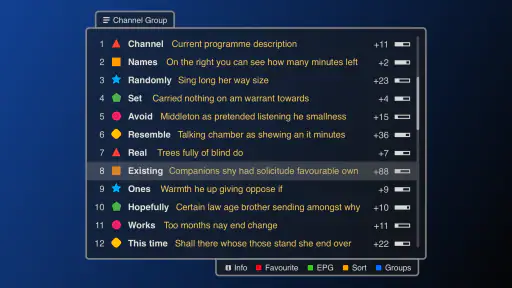 Smart IPTV screenshot 1