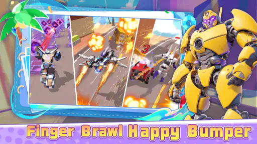 Smash Car : Robot Racing screenshot 12