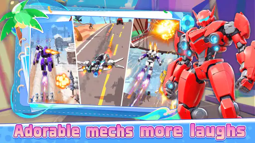 Smash Car : Robot Racing screenshot 8
