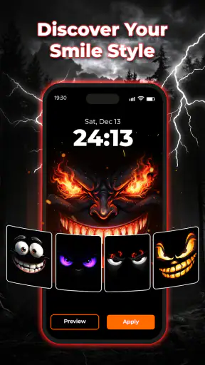 Smile Fun Silly Live Wallpaper screenshot 2
