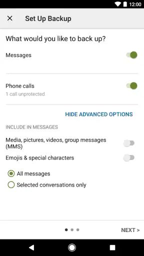 SMS Backup & Restore screenshot 4