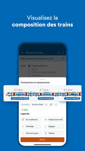 SNCB: horaires & tickets train screenshot 3