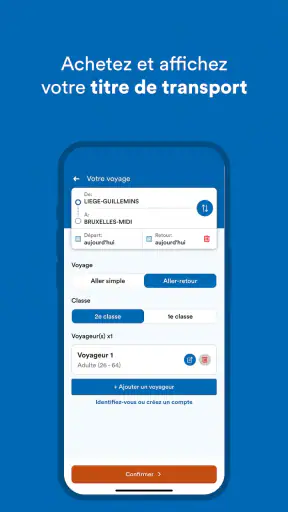 SNCB: horaires & tickets train screenshot 4