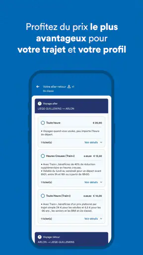 SNCB: horaires & tickets train screenshot 5