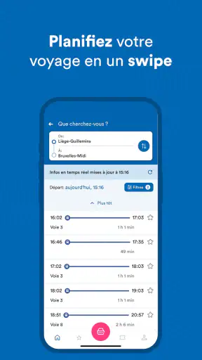 SNCB: horaires & tickets train screenshot 7