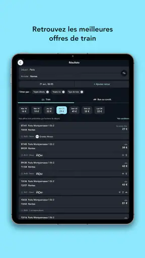 SNCF Connect: Trains & trajets screenshot 11