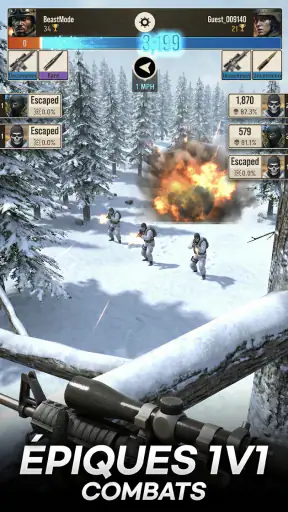 Sniper Battle : 3D War Shooter screenshot 1