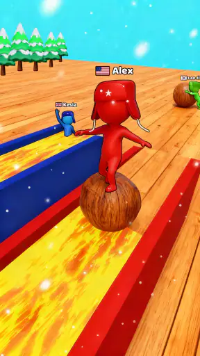 Snow Race 3D™: Fun Racing screenshot 10